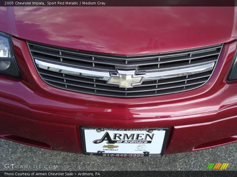 Sport Red Metallic / Medium Gray 2005 Chevrolet Impala