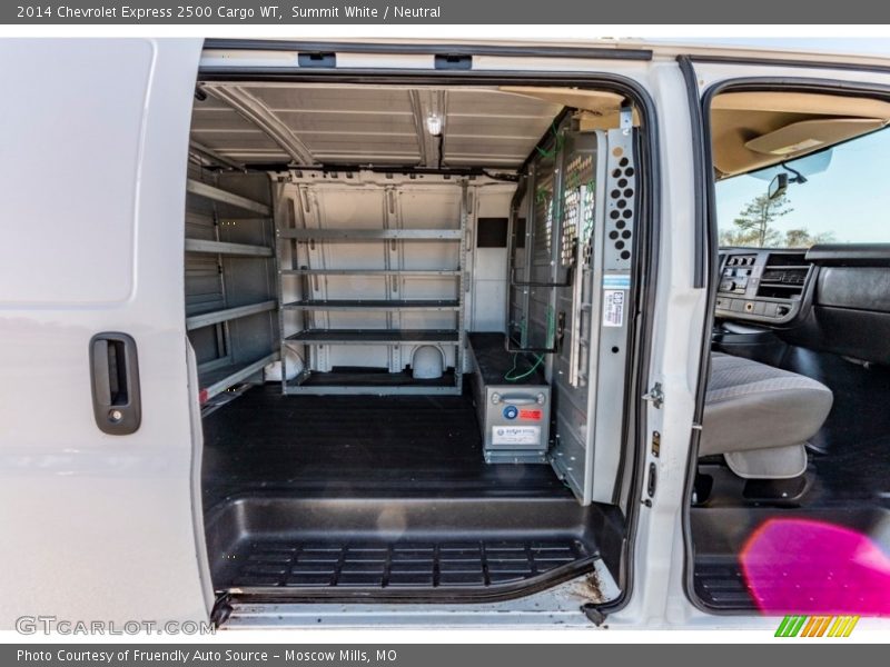 Summit White / Neutral 2014 Chevrolet Express 2500 Cargo WT