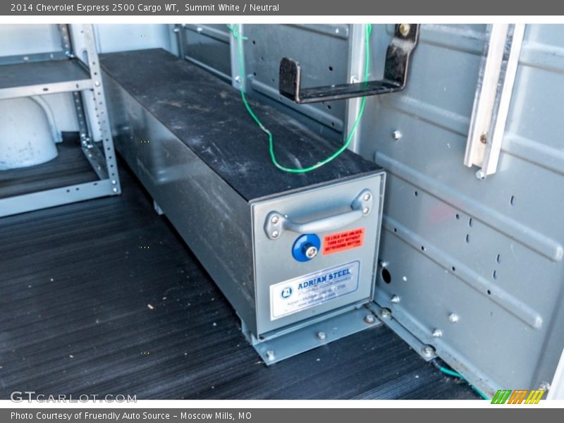 Summit White / Neutral 2014 Chevrolet Express 2500 Cargo WT