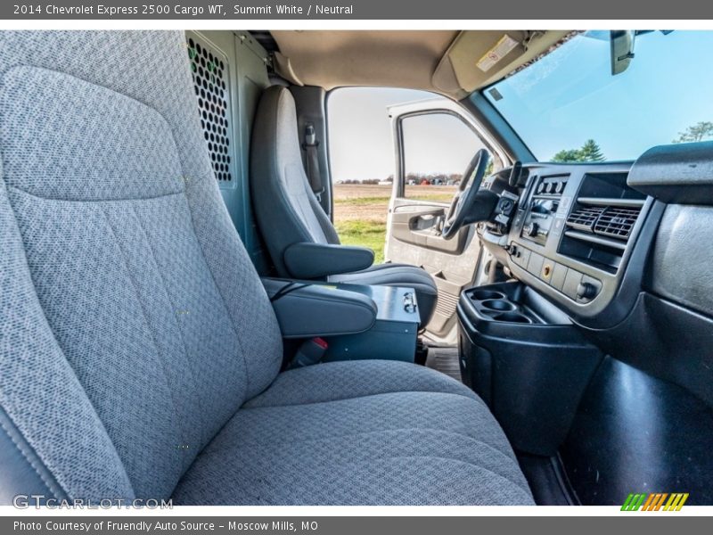 Summit White / Neutral 2014 Chevrolet Express 2500 Cargo WT