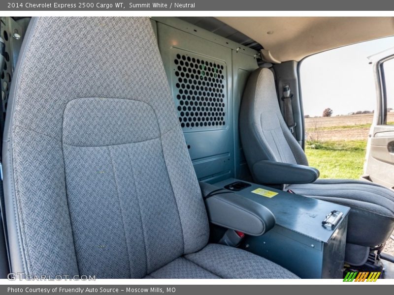 Summit White / Neutral 2014 Chevrolet Express 2500 Cargo WT