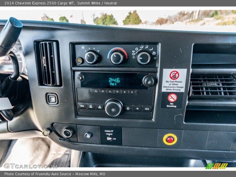 Summit White / Neutral 2014 Chevrolet Express 2500 Cargo WT