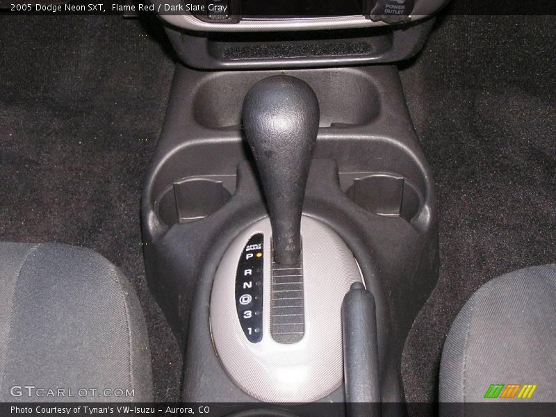 Flame Red / Dark Slate Gray 2005 Dodge Neon SXT