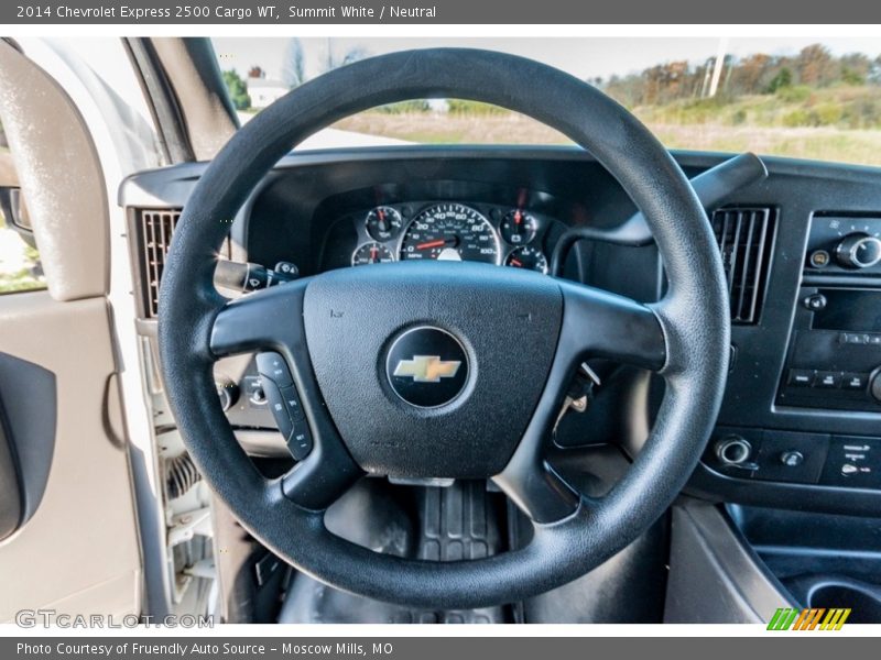 Summit White / Neutral 2014 Chevrolet Express 2500 Cargo WT