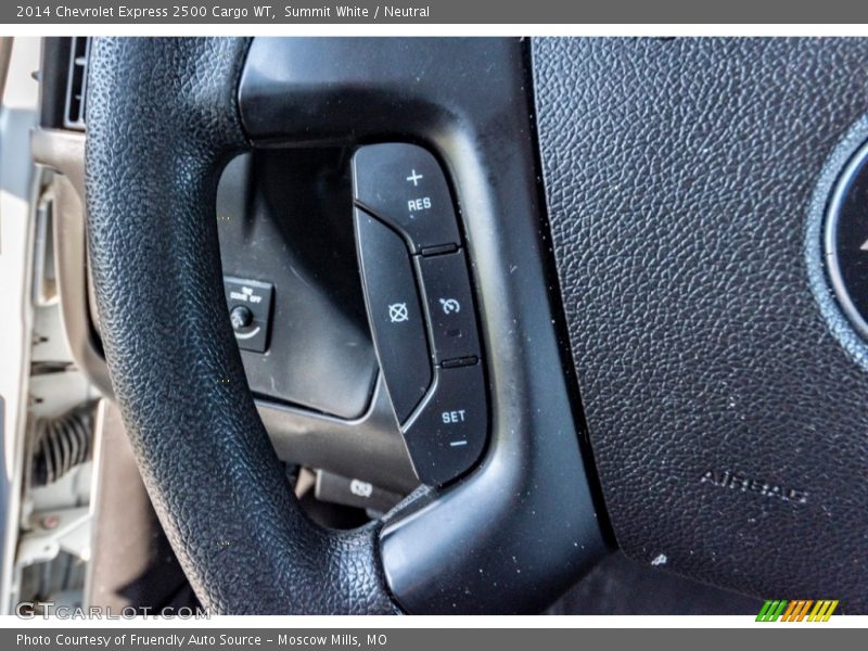 Summit White / Neutral 2014 Chevrolet Express 2500 Cargo WT