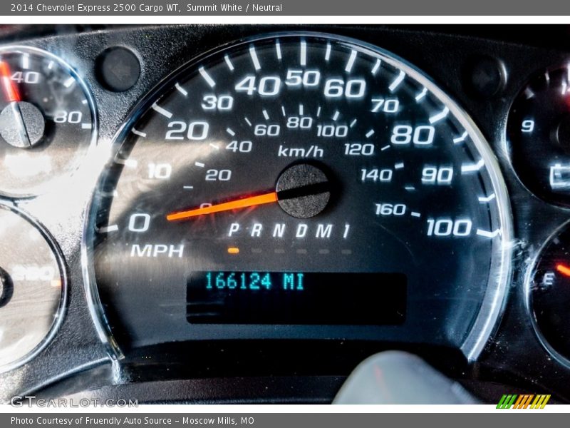 Summit White / Neutral 2014 Chevrolet Express 2500 Cargo WT