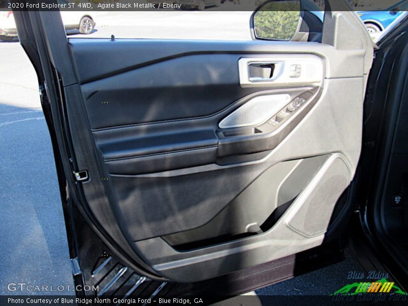 Agate Black Metallic / Ebony 2020 Ford Explorer ST 4WD
