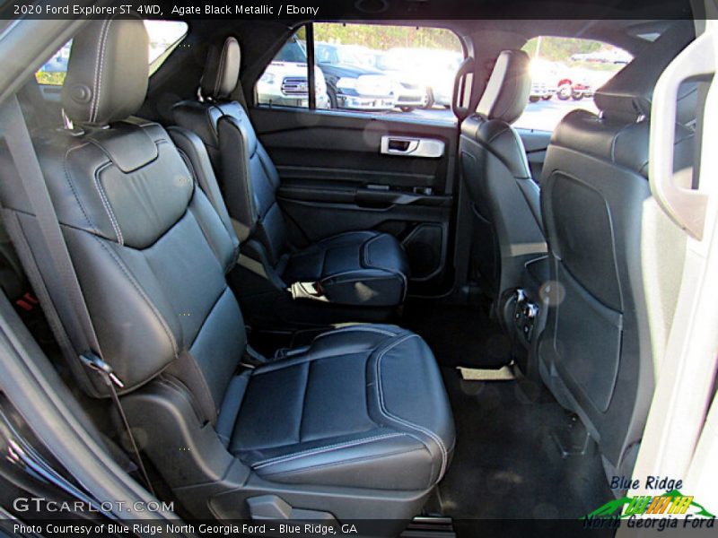 Agate Black Metallic / Ebony 2020 Ford Explorer ST 4WD