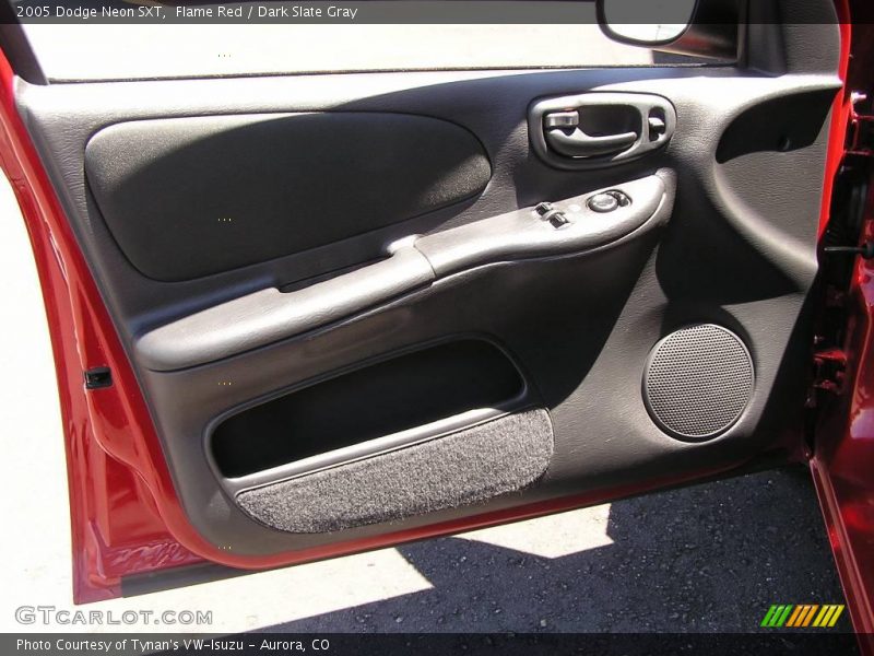 Flame Red / Dark Slate Gray 2005 Dodge Neon SXT