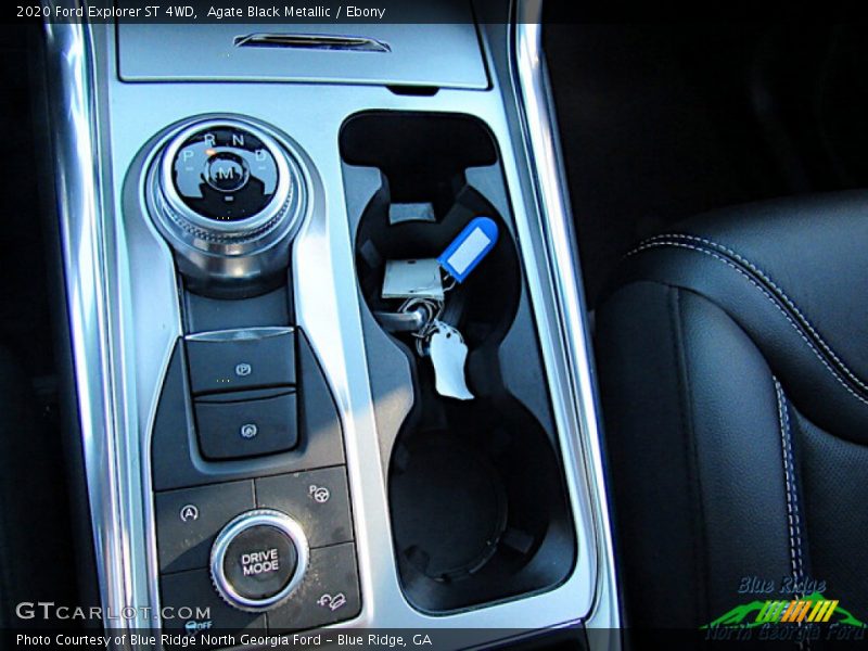 Agate Black Metallic / Ebony 2020 Ford Explorer ST 4WD