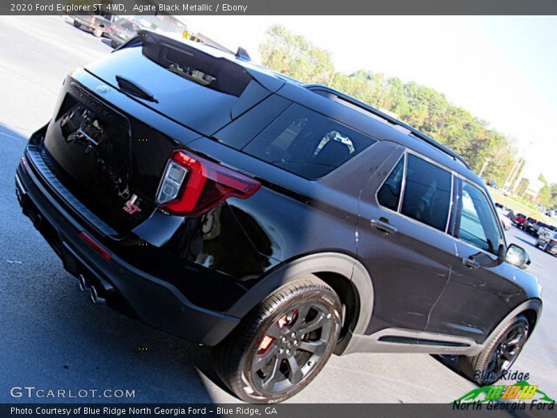 Agate Black Metallic / Ebony 2020 Ford Explorer ST 4WD