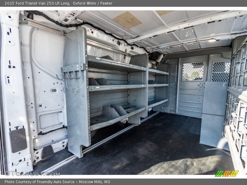 Oxford White / Pewter 2015 Ford Transit Van 250 LR Long