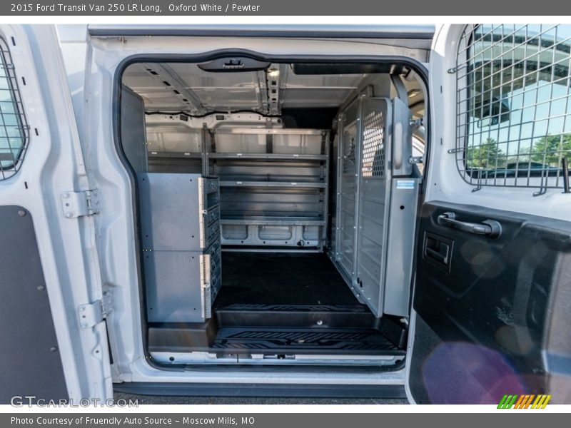 Oxford White / Pewter 2015 Ford Transit Van 250 LR Long