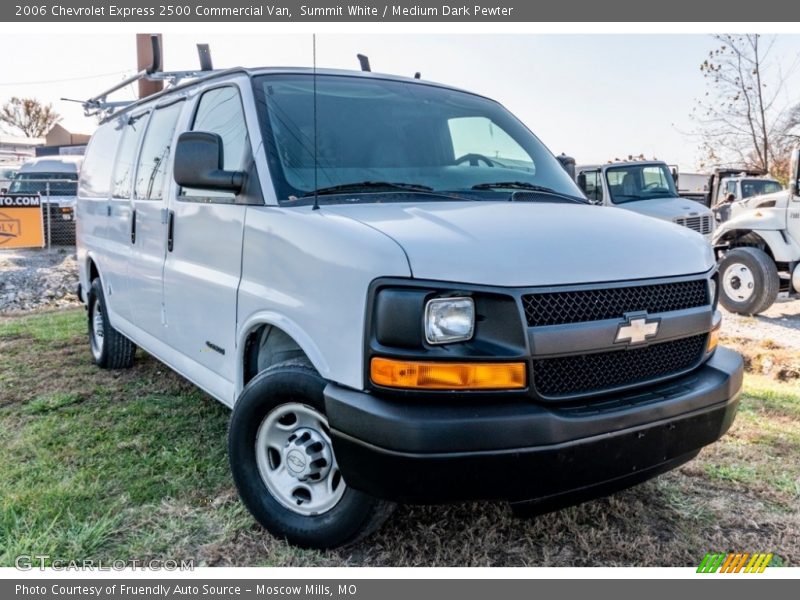 Summit White / Medium Dark Pewter 2006 Chevrolet Express 2500 Commercial Van