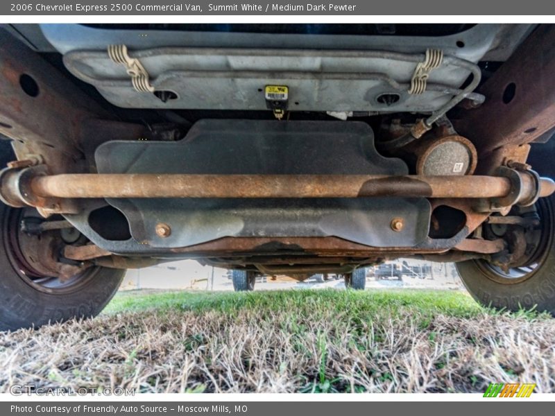 Summit White / Medium Dark Pewter 2006 Chevrolet Express 2500 Commercial Van
