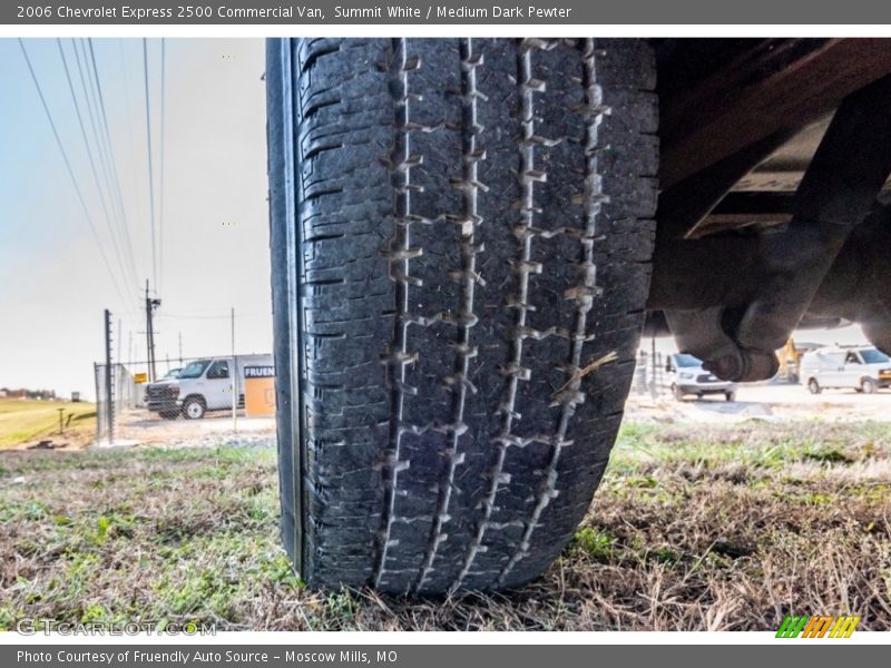 Summit White / Medium Dark Pewter 2006 Chevrolet Express 2500 Commercial Van