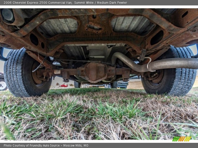 Summit White / Medium Dark Pewter 2006 Chevrolet Express 2500 Commercial Van