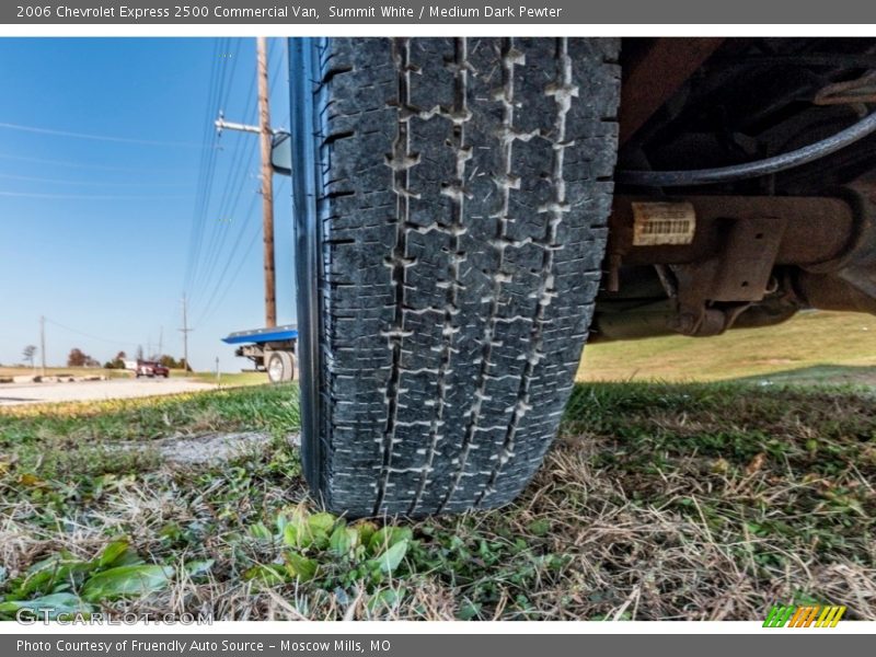 Summit White / Medium Dark Pewter 2006 Chevrolet Express 2500 Commercial Van