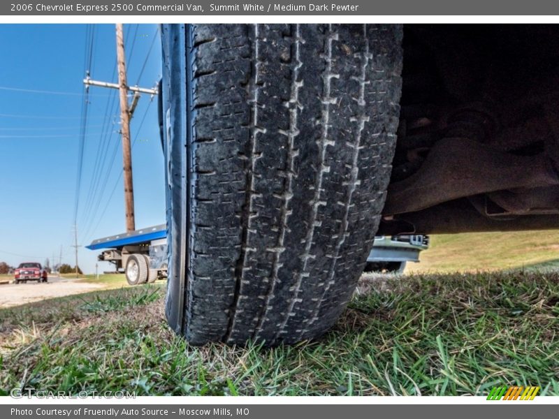 Summit White / Medium Dark Pewter 2006 Chevrolet Express 2500 Commercial Van