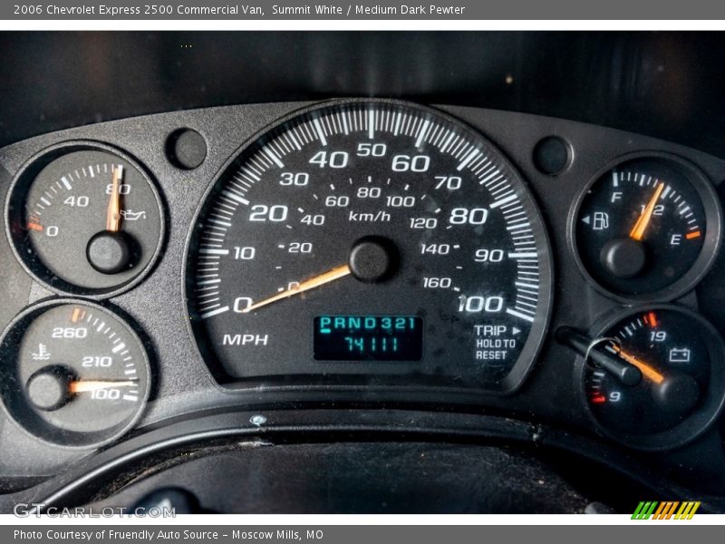 Summit White / Medium Dark Pewter 2006 Chevrolet Express 2500 Commercial Van