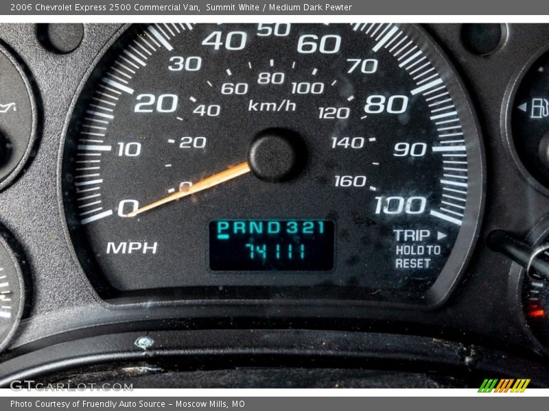 Summit White / Medium Dark Pewter 2006 Chevrolet Express 2500 Commercial Van