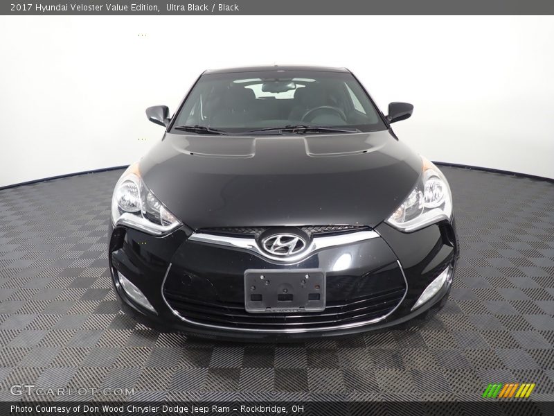 Ultra Black / Black 2017 Hyundai Veloster Value Edition