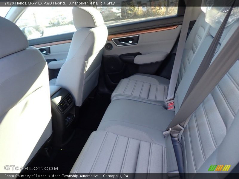 Lunar Silver Metallic / Gray 2020 Honda CR-V EX AWD Hybrid