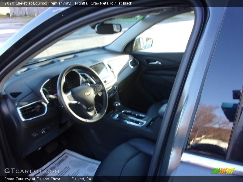 Nightfall Gray Metallic / Jet Black 2020 Chevrolet Equinox Premier AWD
