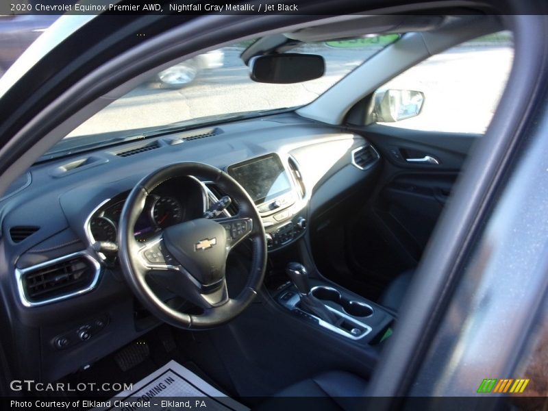 Nightfall Gray Metallic / Jet Black 2020 Chevrolet Equinox Premier AWD