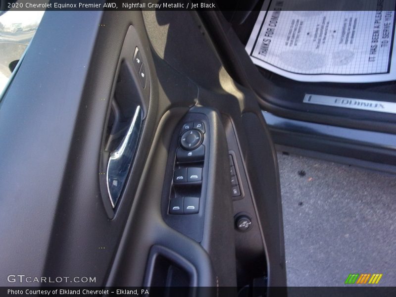 Nightfall Gray Metallic / Jet Black 2020 Chevrolet Equinox Premier AWD