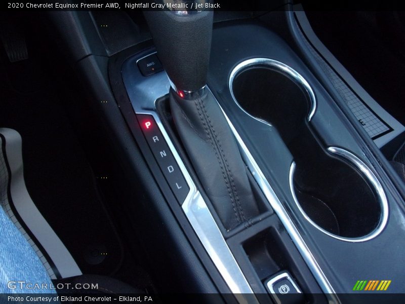 Nightfall Gray Metallic / Jet Black 2020 Chevrolet Equinox Premier AWD