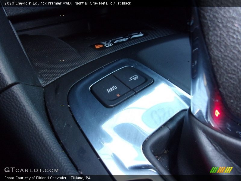 Nightfall Gray Metallic / Jet Black 2020 Chevrolet Equinox Premier AWD