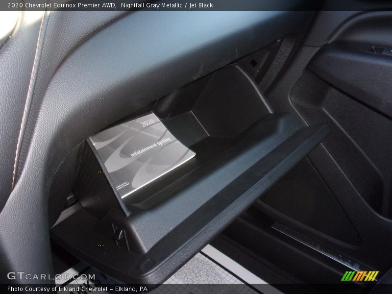 Nightfall Gray Metallic / Jet Black 2020 Chevrolet Equinox Premier AWD