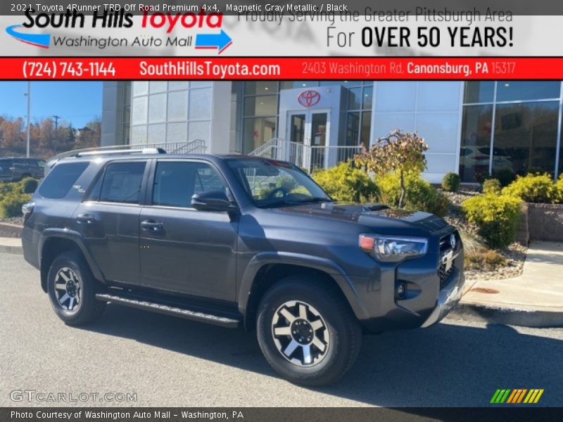 Magnetic Gray Metallic / Black 2021 Toyota 4Runner TRD Off Road Premium 4x4