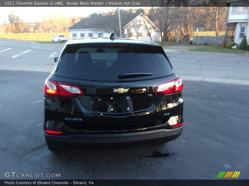 Mosaic Black Metallic / Medium Ash Gray 2021 Chevrolet Equinox LS AWD