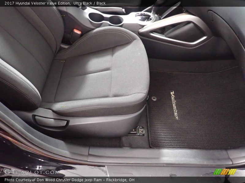 Ultra Black / Black 2017 Hyundai Veloster Value Edition