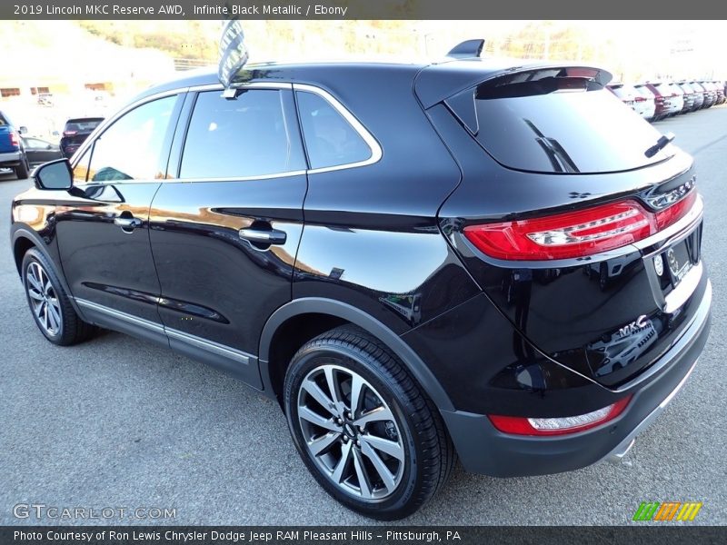 Infinite Black Metallic / Ebony 2019 Lincoln MKC Reserve AWD