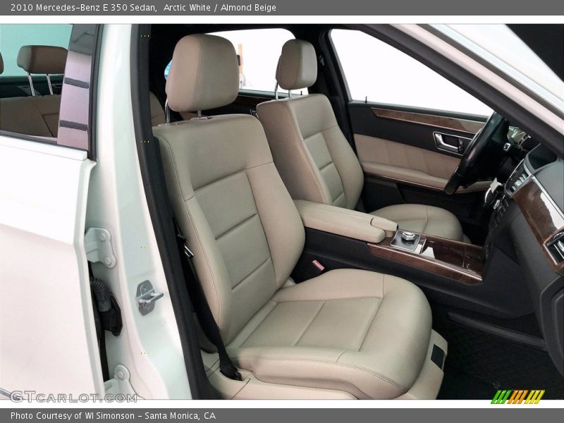 Arctic White / Almond Beige 2010 Mercedes-Benz E 350 Sedan