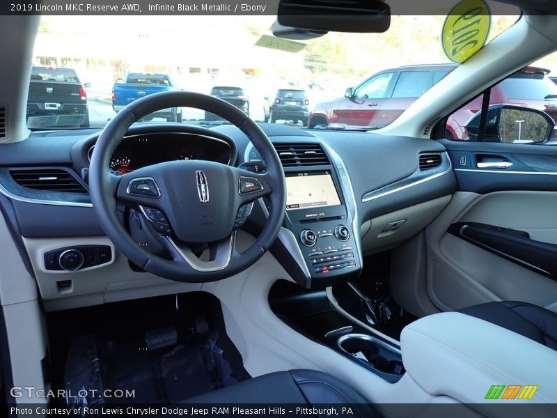 Infinite Black Metallic / Ebony 2019 Lincoln MKC Reserve AWD