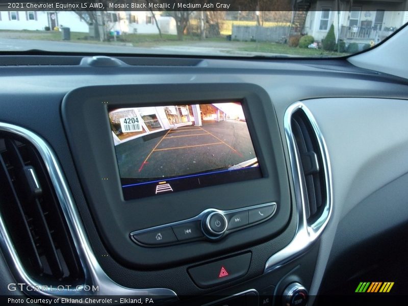 Mosaic Black Metallic / Medium Ash Gray 2021 Chevrolet Equinox LS AWD