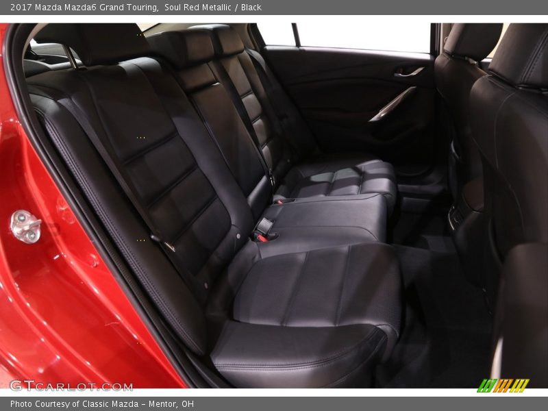 Soul Red Metallic / Black 2017 Mazda Mazda6 Grand Touring
