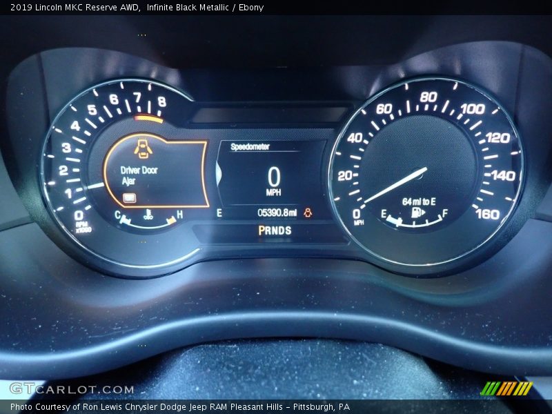 Infinite Black Metallic / Ebony 2019 Lincoln MKC Reserve AWD