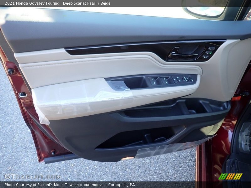 Door Panel of 2021 Odyssey Touring