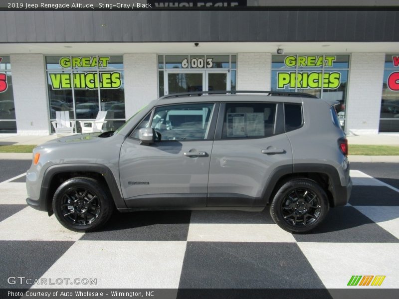 Sting-Gray / Black 2019 Jeep Renegade Altitude