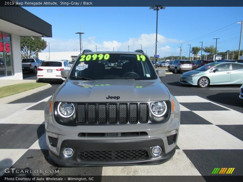 Sting-Gray / Black 2019 Jeep Renegade Altitude