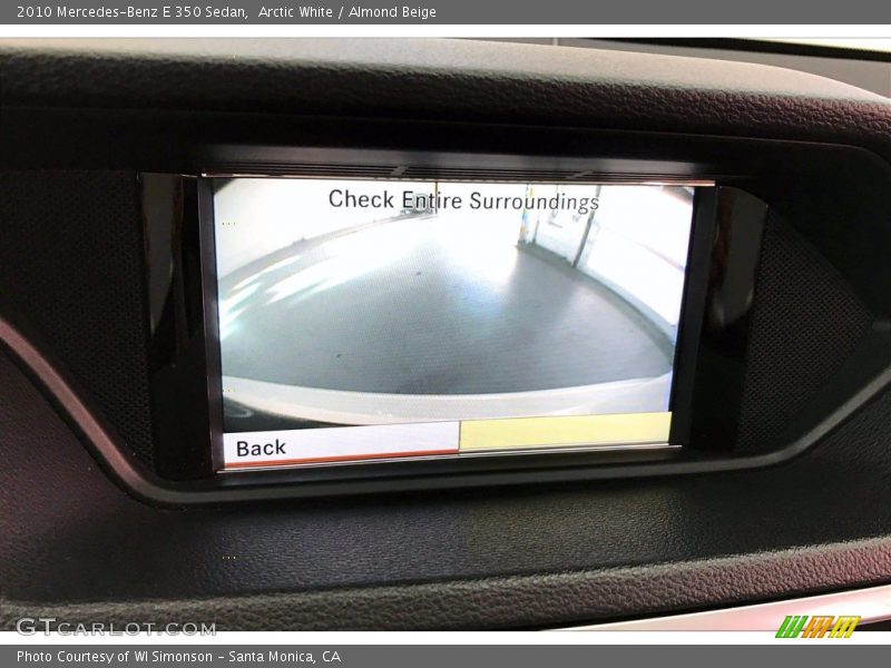 Arctic White / Almond Beige 2010 Mercedes-Benz E 350 Sedan