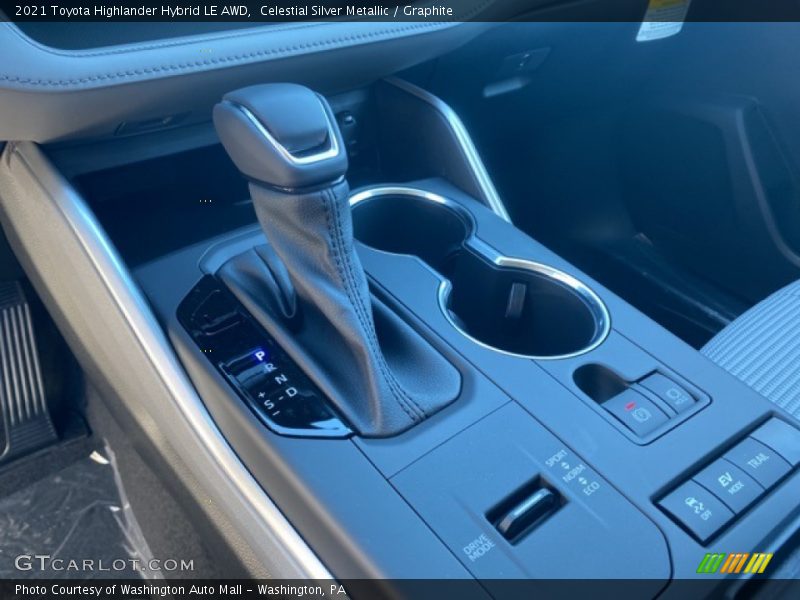 Celestial Silver Metallic / Graphite 2021 Toyota Highlander Hybrid LE AWD