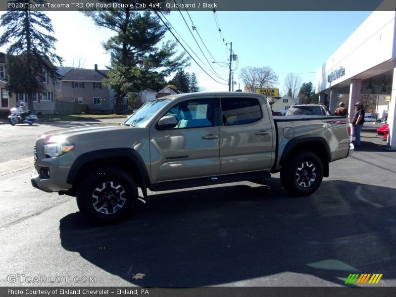 Quicksand / Black 2020 Toyota Tacoma TRD Off Road Double Cab 4x4