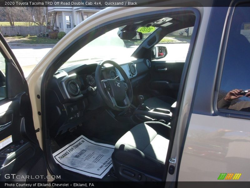 Quicksand / Black 2020 Toyota Tacoma TRD Off Road Double Cab 4x4