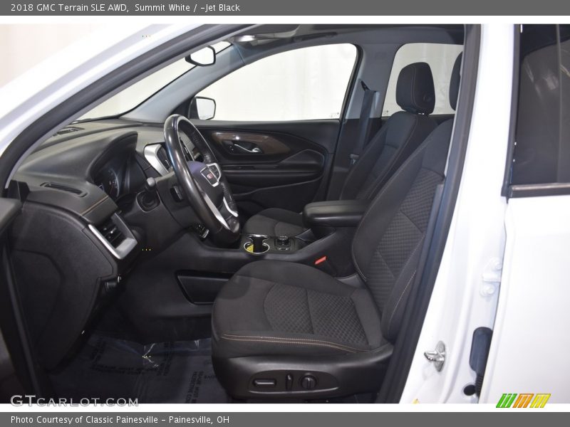 Summit White / ­Jet Black 2018 GMC Terrain SLE AWD